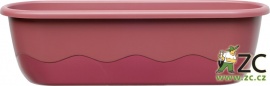 Truhlík SAMO. Mareta - růžová + vínová 60 cm