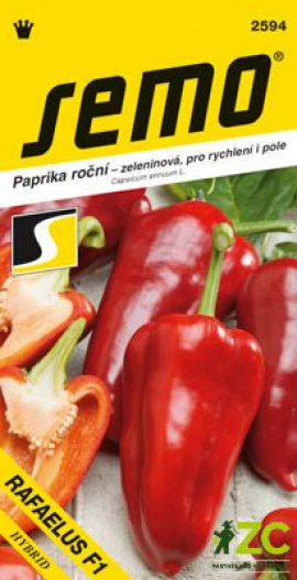Paprika zel. sladká - RAFAELUS F1