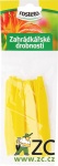 Jmenovka Rosteto L 4 žlutá - 10x1,4 cm 20 ks-rovná