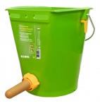 Kbelík zelený s hygienickým ventilem