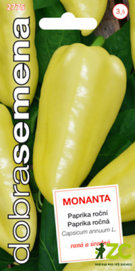 Paprika zeleninová - MONANTA / Dobrá semena