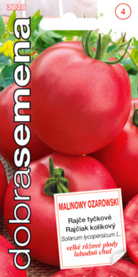 Rajče tyčkové MALINOWY OZAROWSKI / Dobrá semena