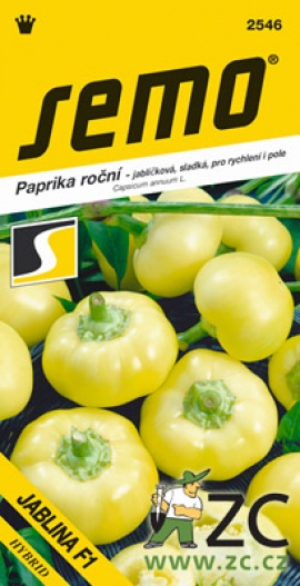 Paprika zeleninová JABLINA F1
