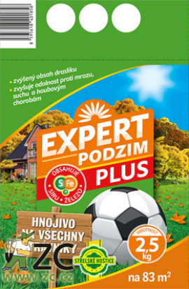 Hnojivo trávníkové - EXPERT PODZIM PLUS 2,5 kg