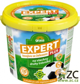 Hnojivo trávníkové - EXPERT PLUS 10 kg kbelík