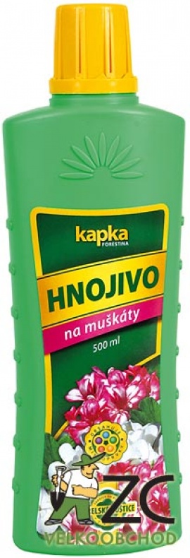 Kapka - muškáty 500 ml