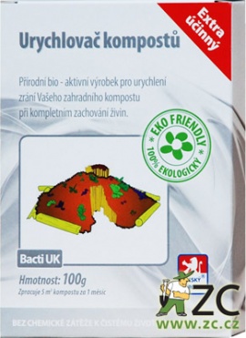 Enzym urychlovač kompostů Bacti UK - 100 g