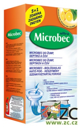 BROS - Microbec ULTRA do žump, septiků a ČOV 5+1 zdarma 25 g
