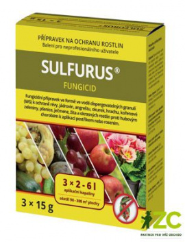 SULFURUS - 3X15 G / náhrada Kumulus