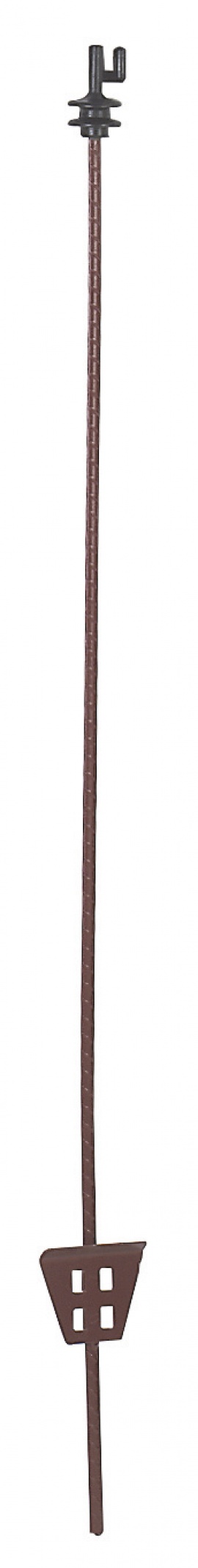 Ohradníková tyč ocelová - 103cm s izolátorem