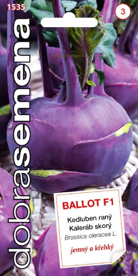 Kedluben - BALLOT F1 / Dobrá semena