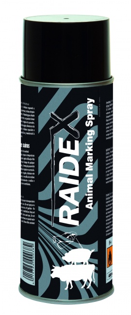 Spray na značení RAIDEX 400ml černý