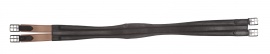 Podbřišník kožený, s dotahovací gumou, 110cm, černý