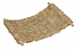 Houpací síť z trávy SIESTA, náhradní houpačka 46x36x3.5cm
